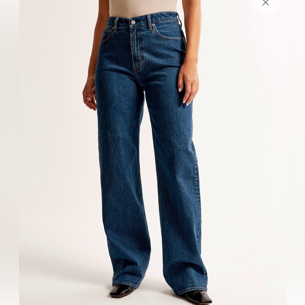 ABERCROMBIE HIGH RISE 90s RELAXED JEAN
